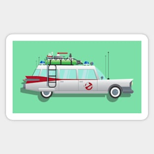 Ghostbusters Ecto-1 Sticker